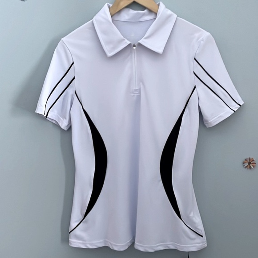 5/$25 Jack Smith Short Sleeve Polo Golf Shirt Size M